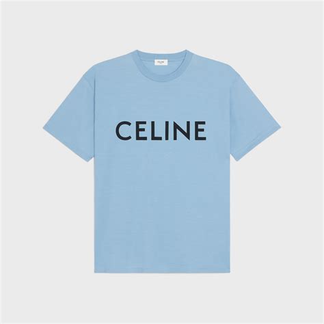 celine shirt blue